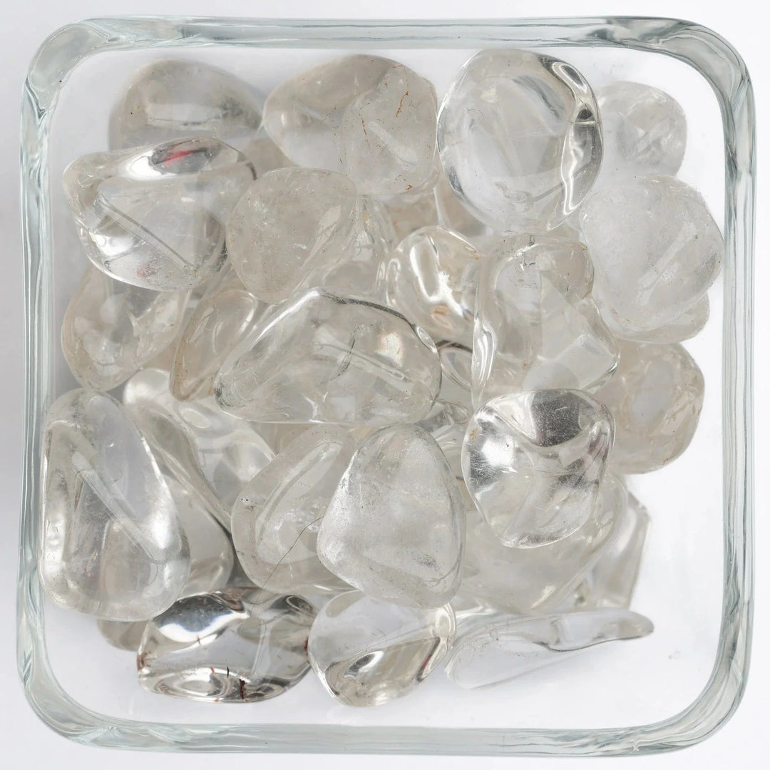 Clear Quartz Tumbled Stone - Polished - Small