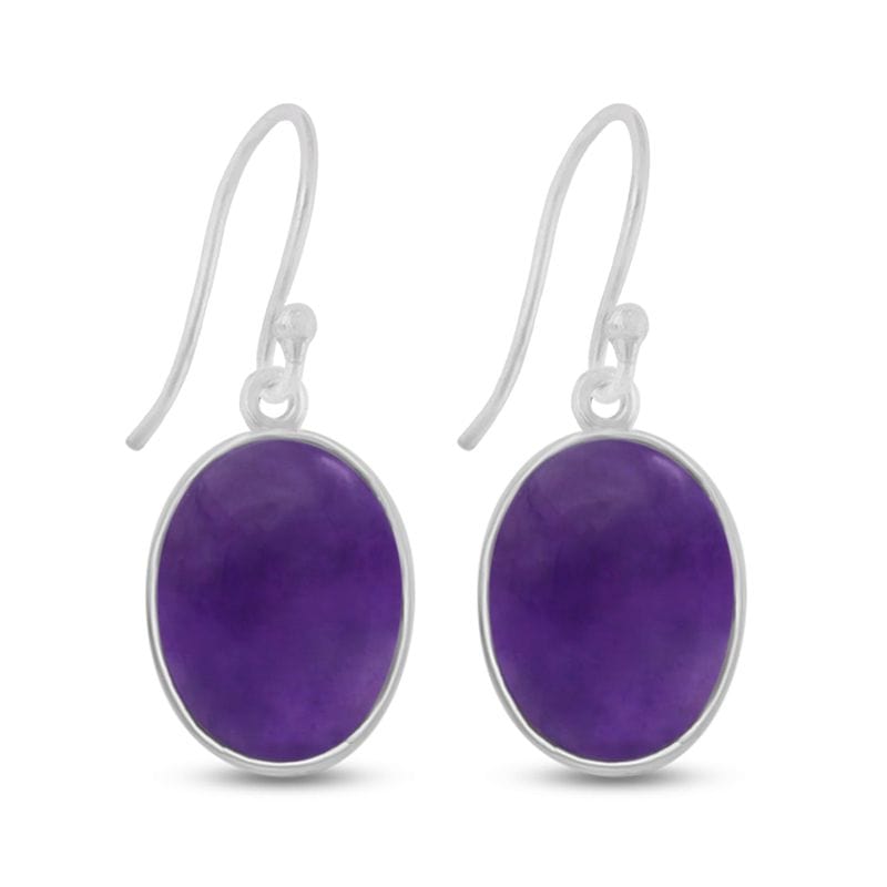Amethyst Sterling Silver Earrings