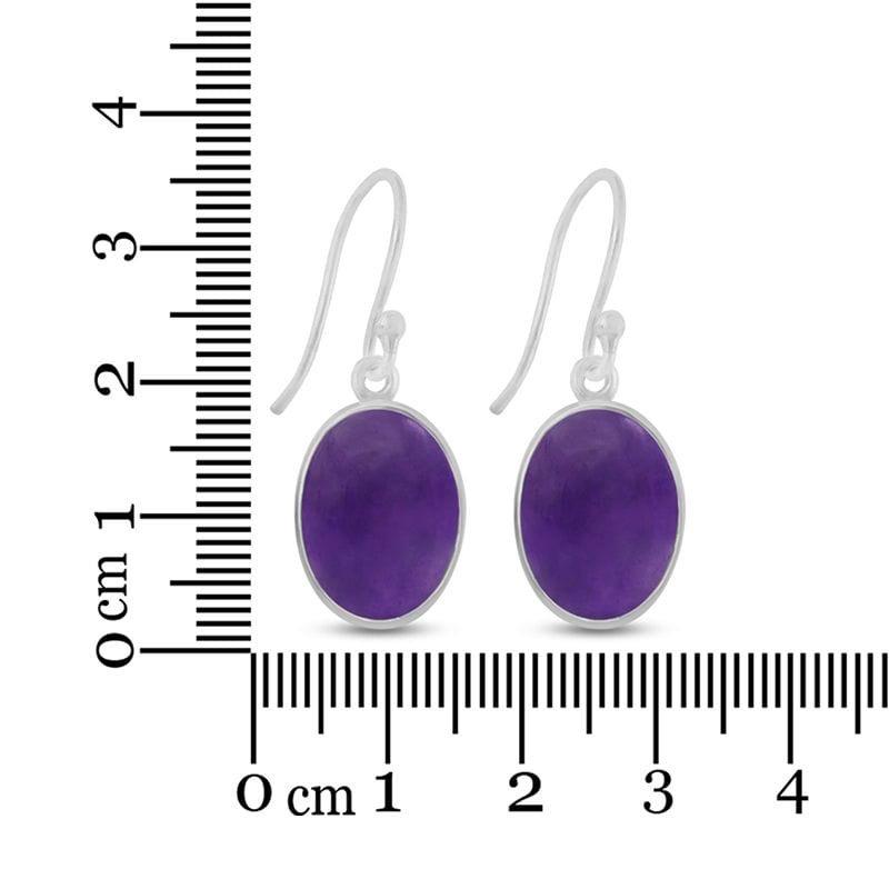 Amethyst Sterling Silver Earrings