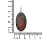 Bloodstone Sterling Silver Pendant