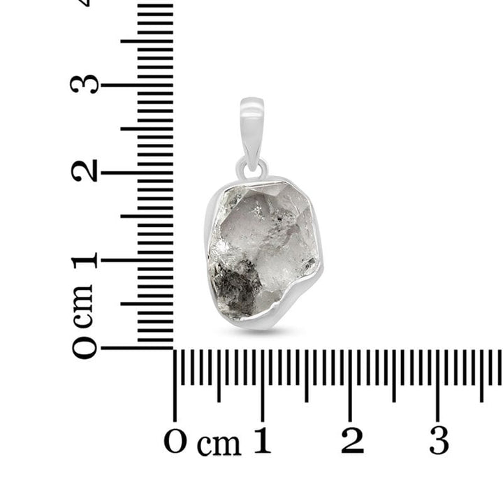 Herkimer Diamond Sterling Silver Pendant