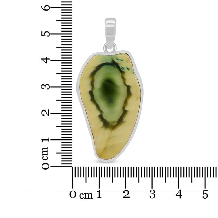Imperial Jasper Sterling Silver Pendant