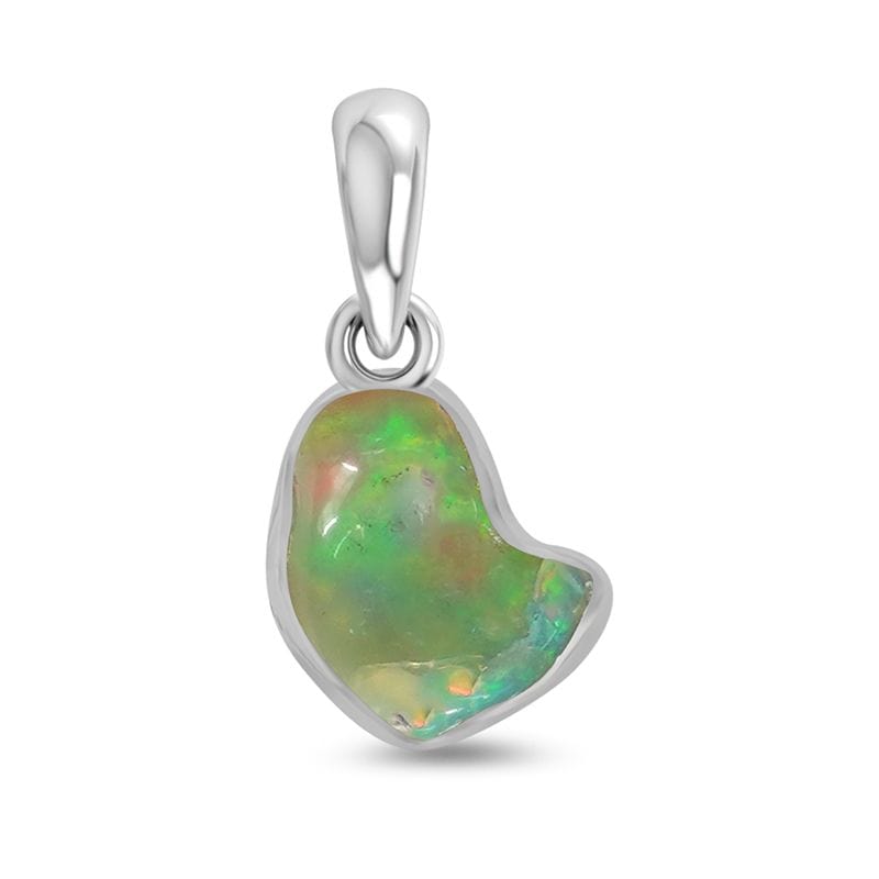 Opal Sterling Silver Pendant