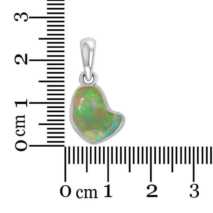 Opal Sterling Silver Pendant