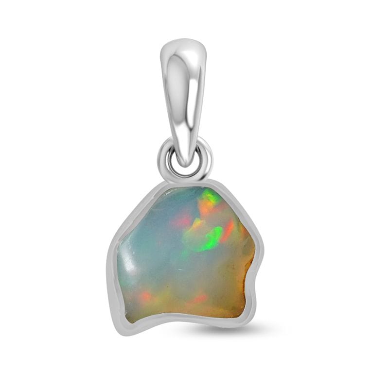 Opal Sterling Silver Pendant