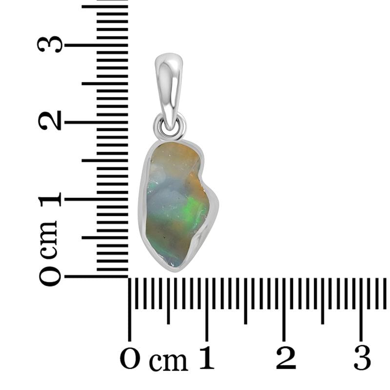 Opal Sterling Silver Pendant