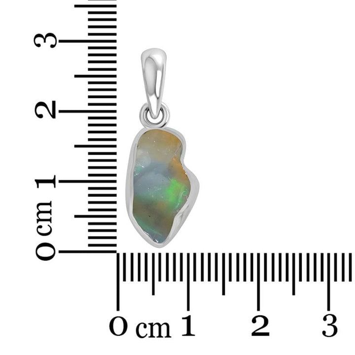 Opal Sterling Silver Pendant