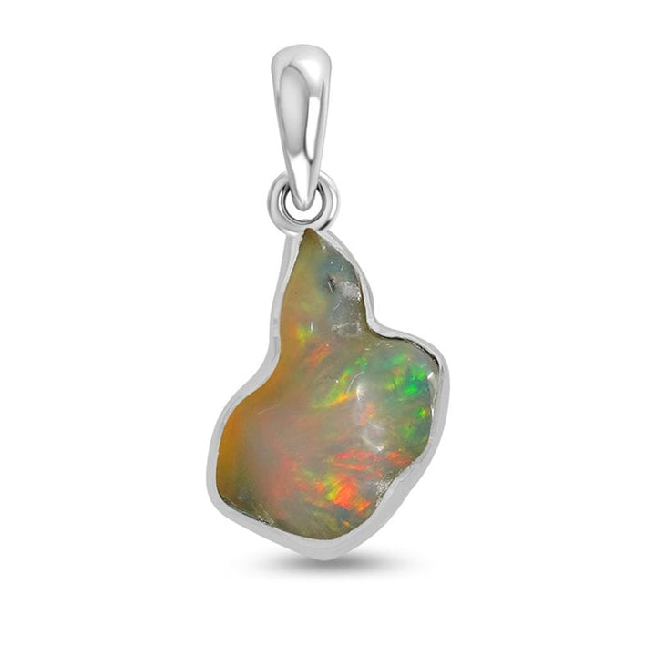 Opal Sterling Silver Pendant