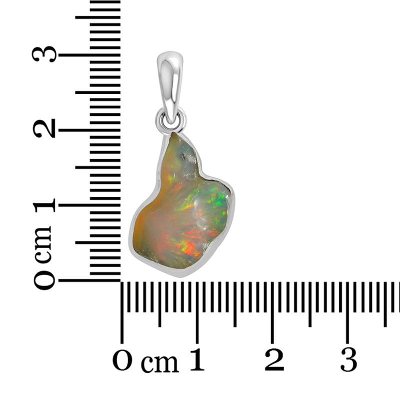 Opal Sterling Silver Pendant