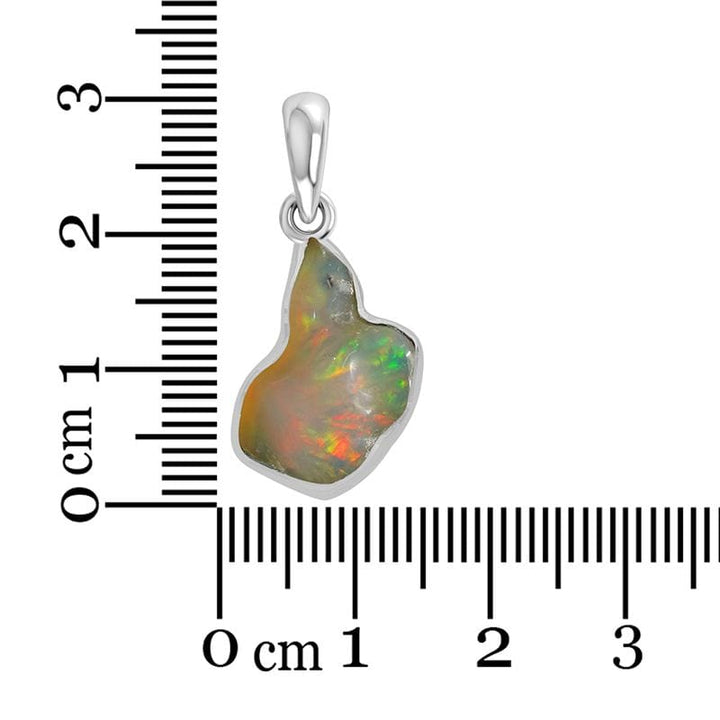 Opal Sterling Silver Pendant