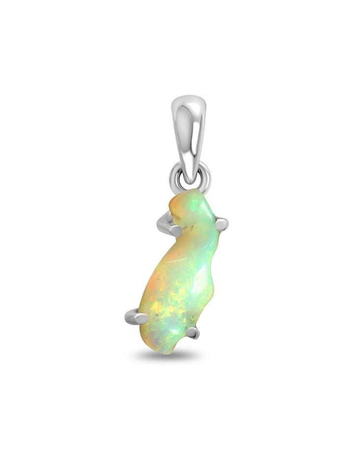 Opal Sterling Silver Pendant