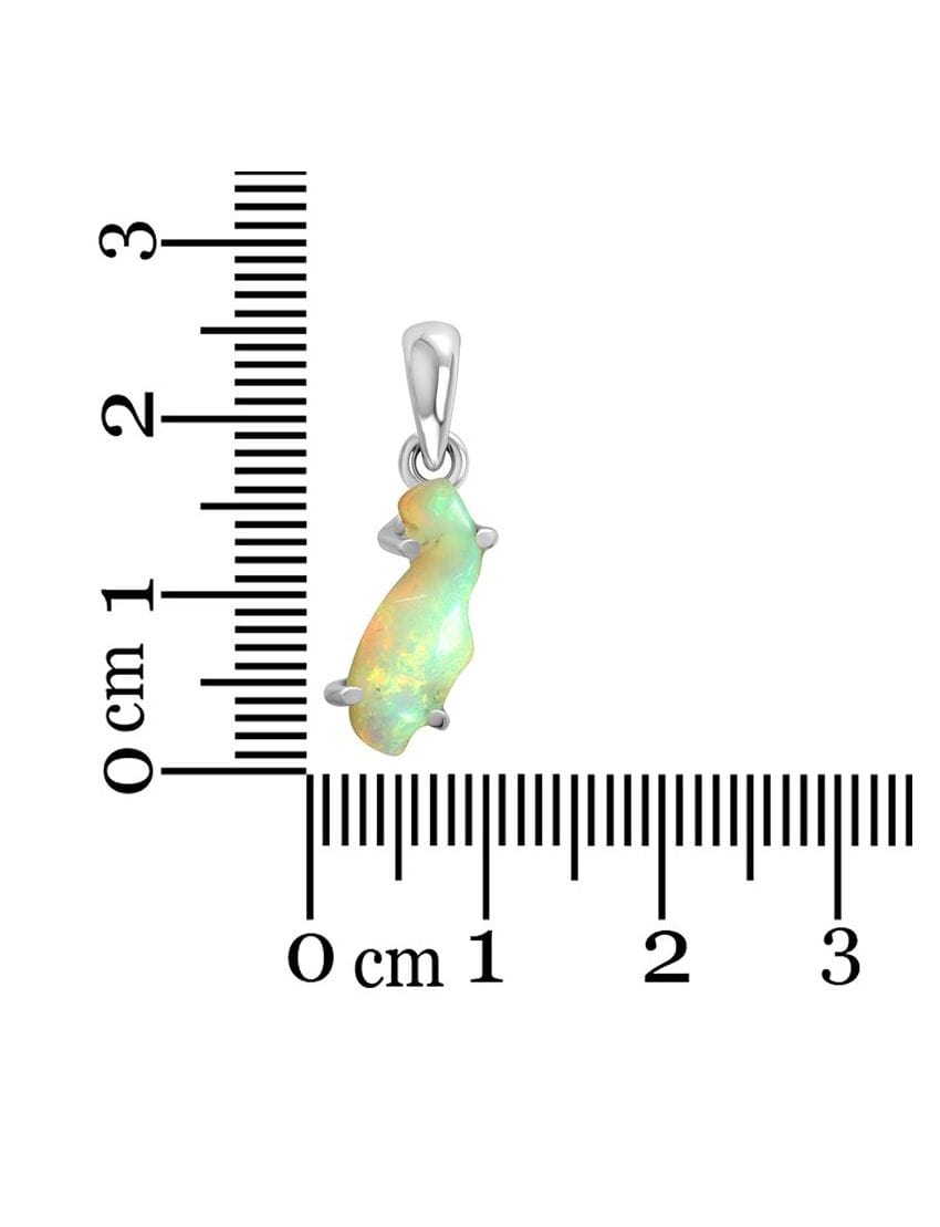 Opal Sterling Silver Pendant