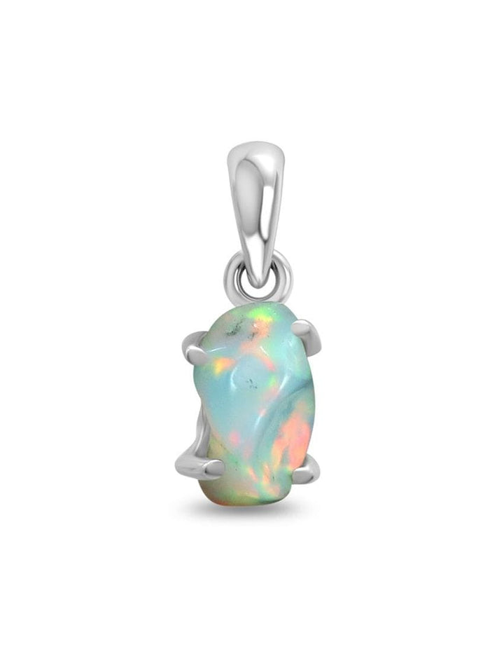 Opal Sterling Silver Pendant