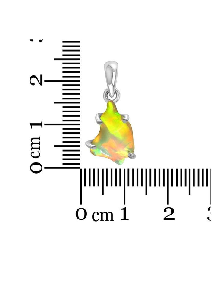 Opal Sterling Silver Pendant