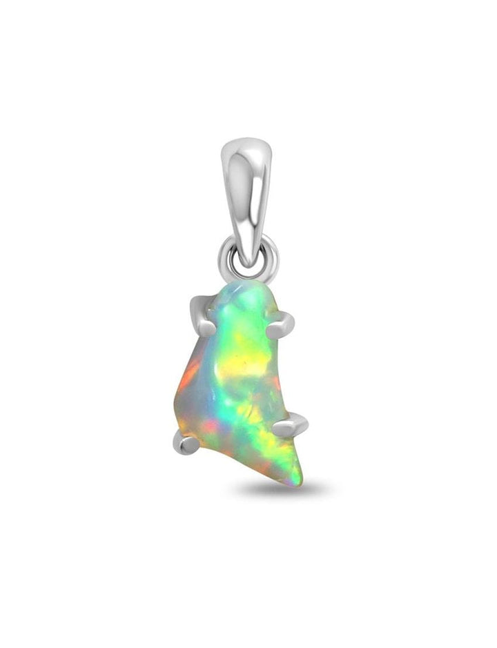 Opal Sterling Silver Pendant