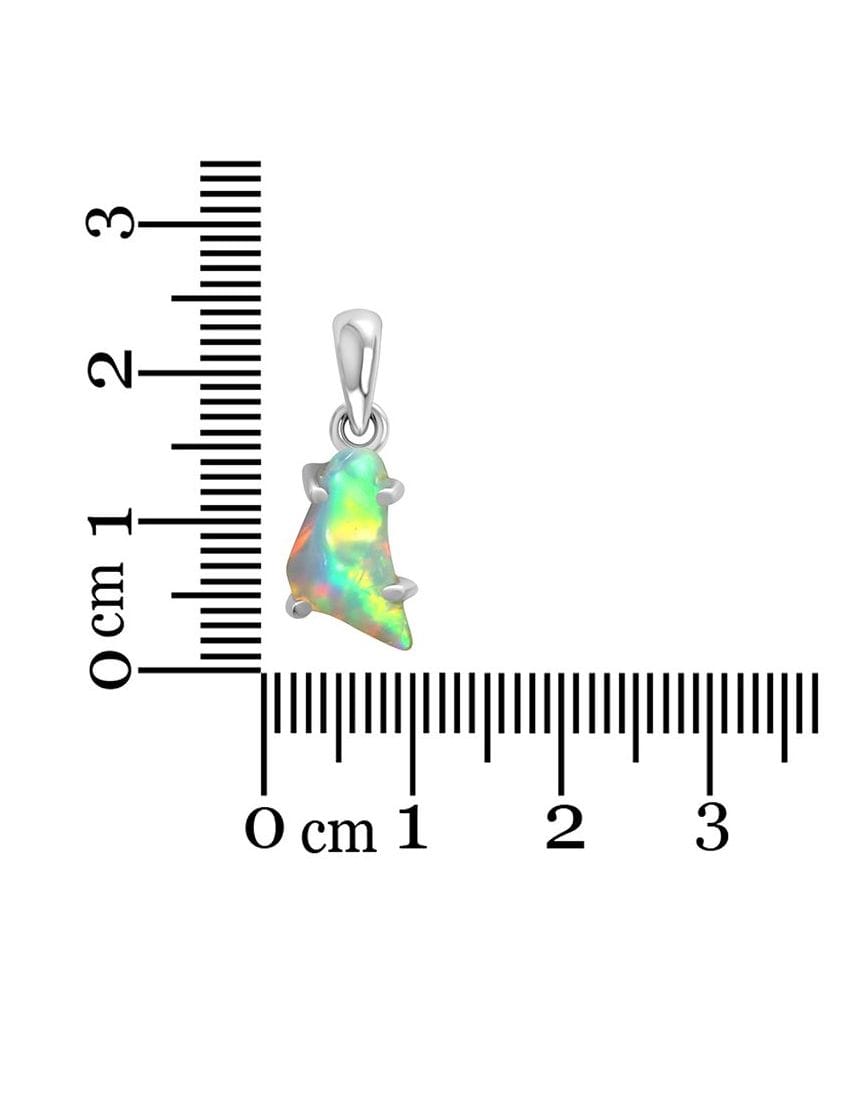 Opal Sterling Silver Pendant
