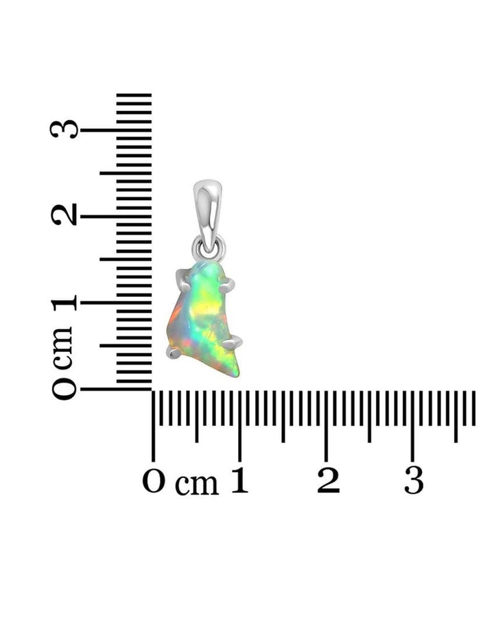 Opal Sterling Silver Pendant
