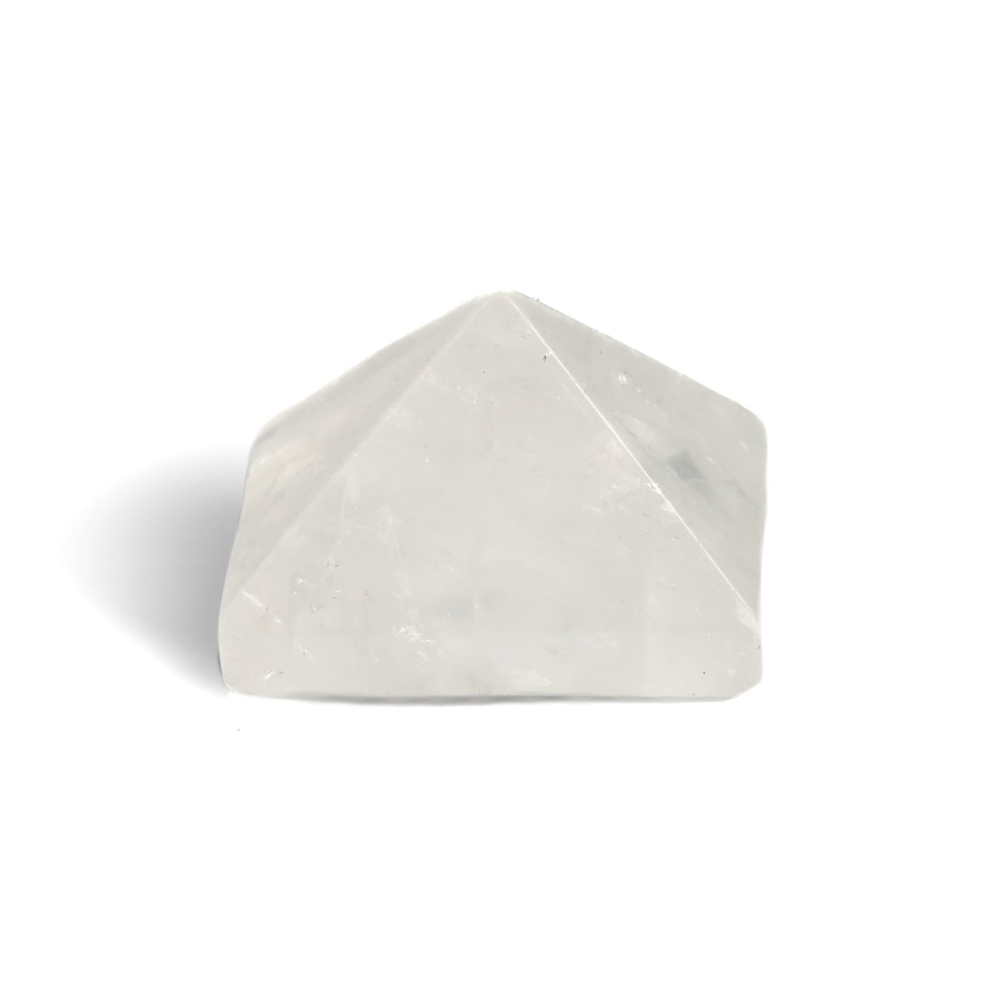 Clear Quartz Crystal Pyramid - Crystal Carving