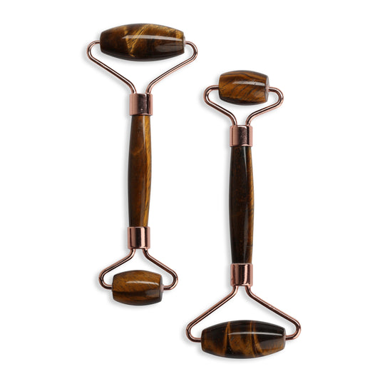 Yellow Tiger Eye Facial Rollers