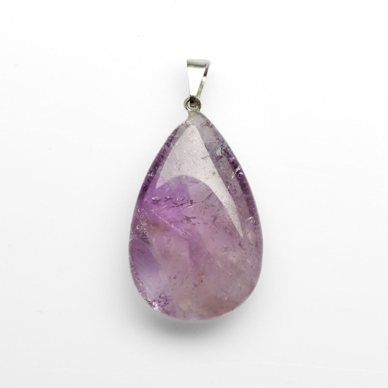 crystal jewelry: amethyst pendant