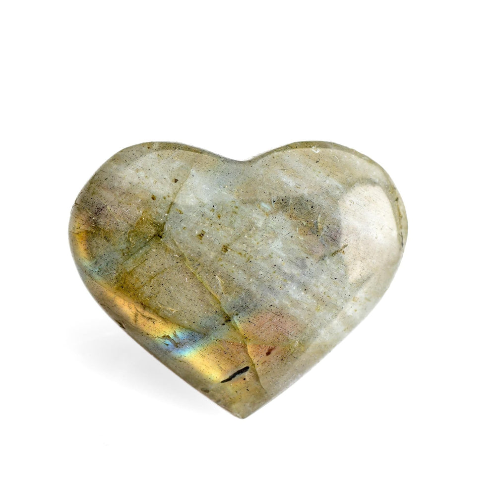 Labradorite Heart - Crystal Carving