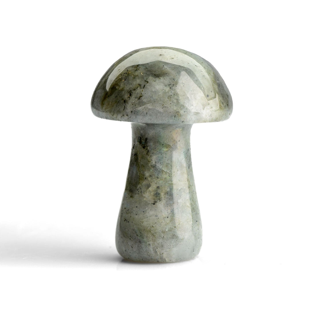 Labradorite Large Crystal Carving - Mushroom - Polished