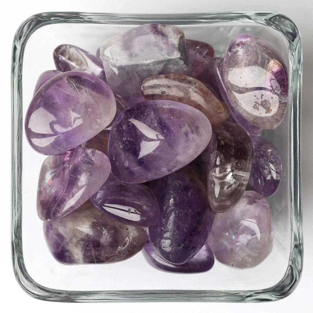 Purple Amethyst Tumbled Stones