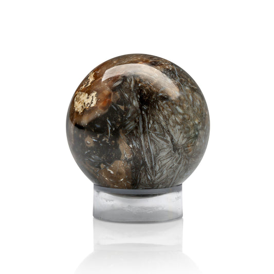 Feather Agate Sphere