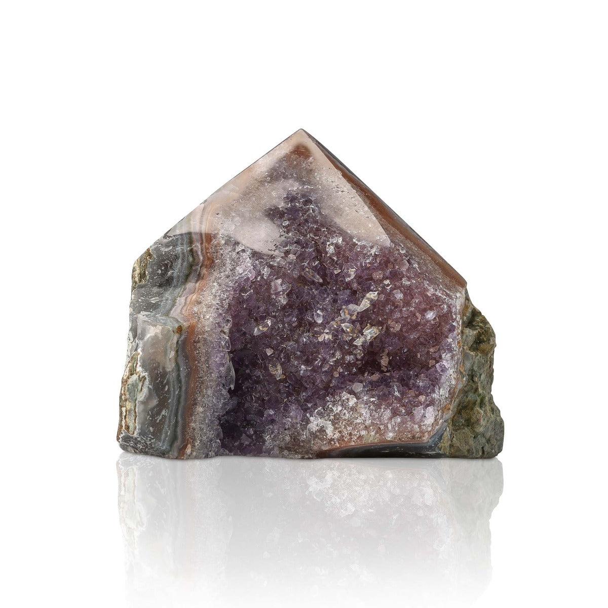 healing crystals: amethyst geode point