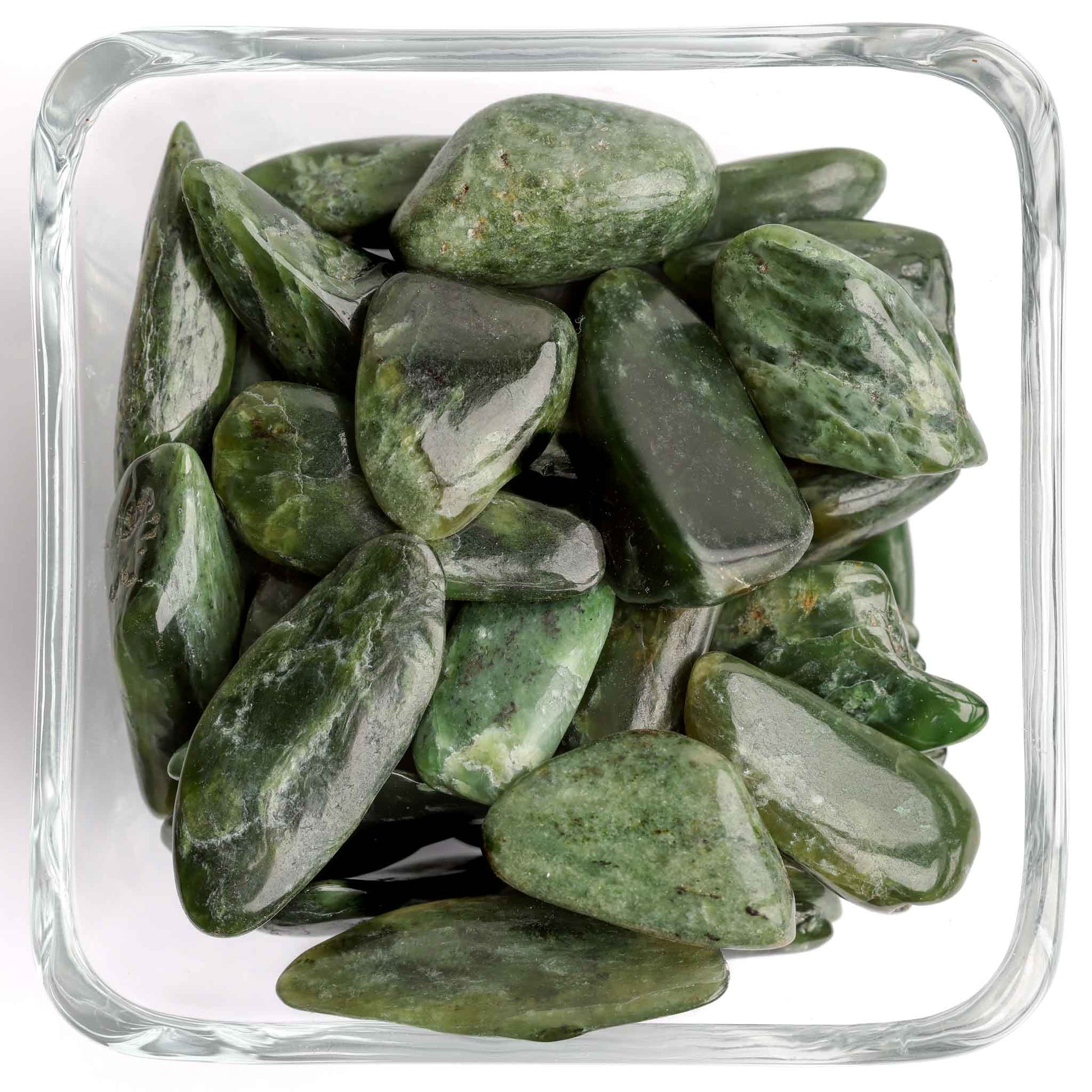 Jade Tumbled Stone - Polished - Small