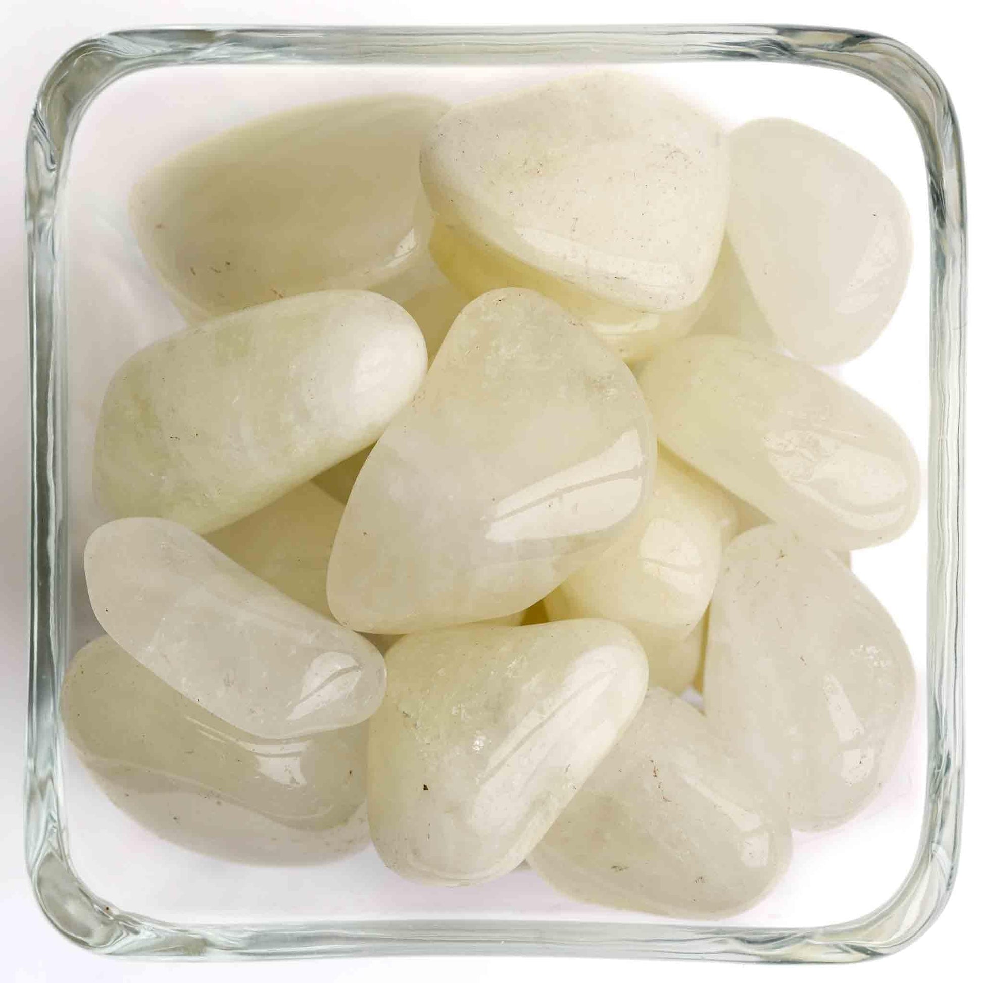 Sulphur Quartz Tumbled Stone - Polished Crystal