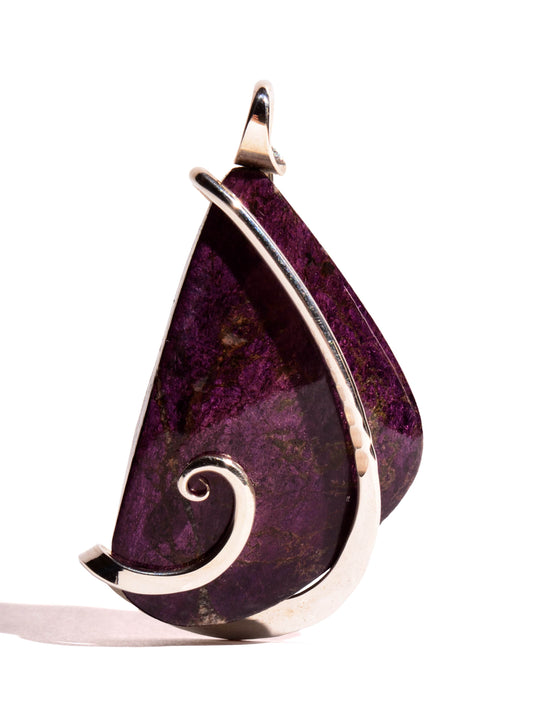 Purpurite Cranston Pendant - Free Form