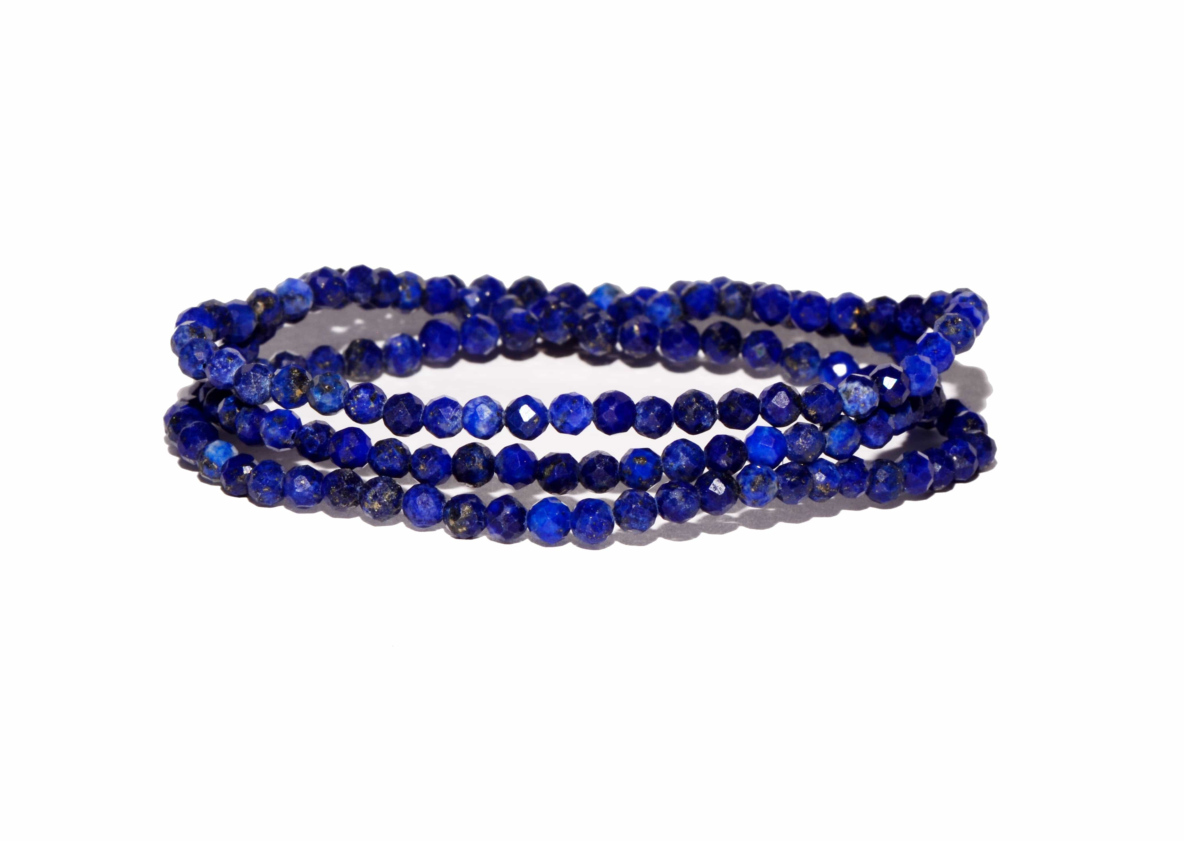 Bracelet for women lapis lazuli and howlite seashell, shell jewelry, lapis  lazuli stone, stone benefits, shell bracelet