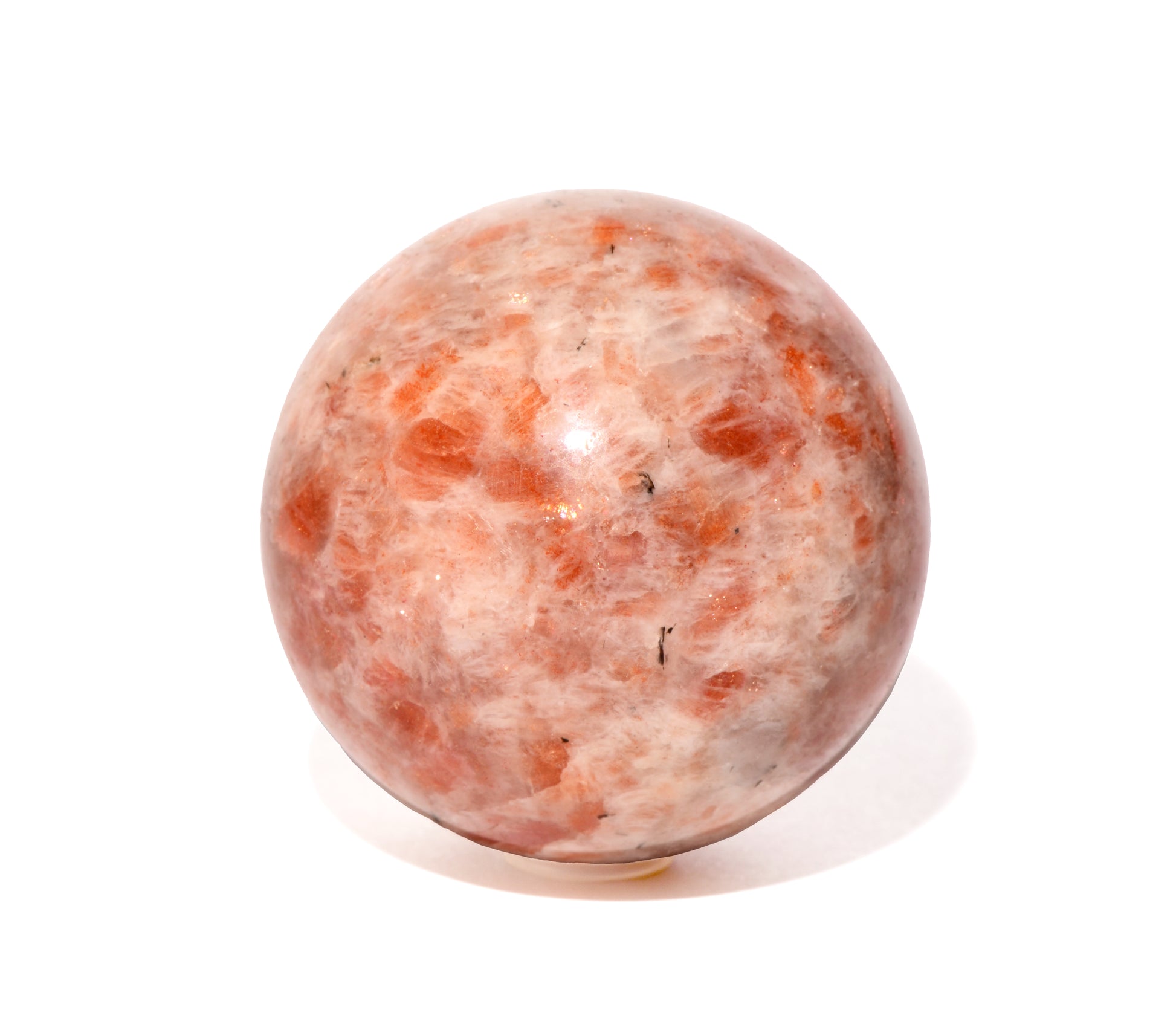 Sunstone Sphere - Polished