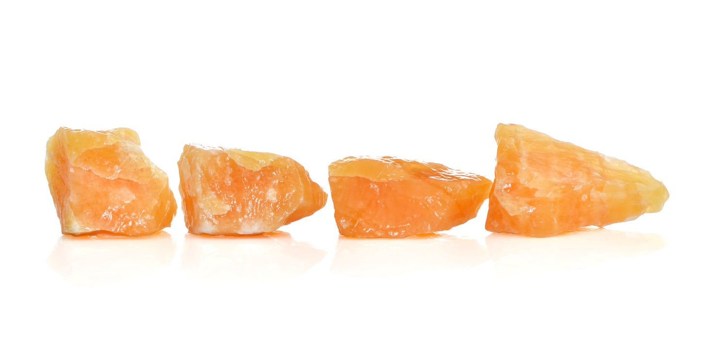 Orange Calcite Raw Form