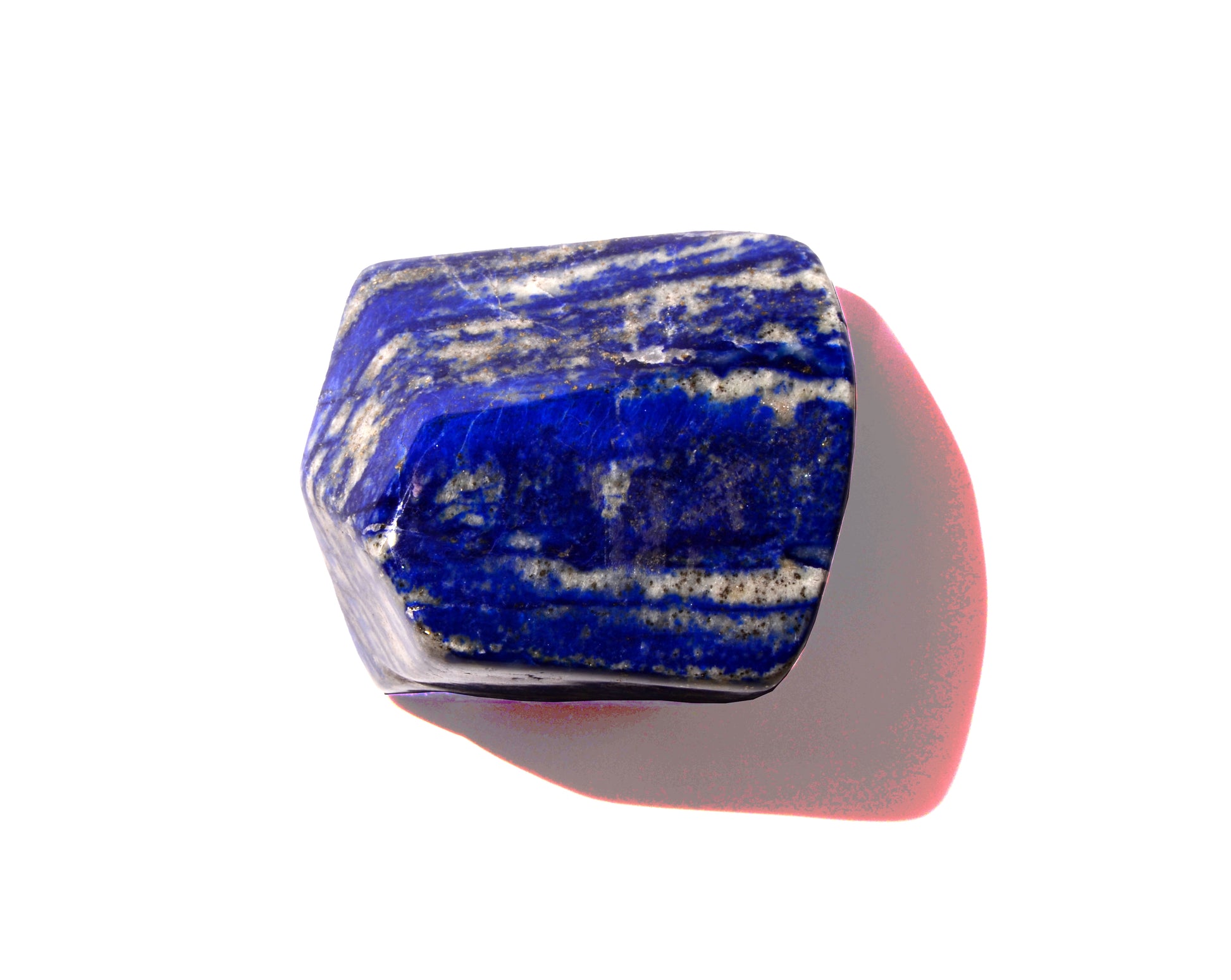 healing crystals: lapis lazuli polished stone
