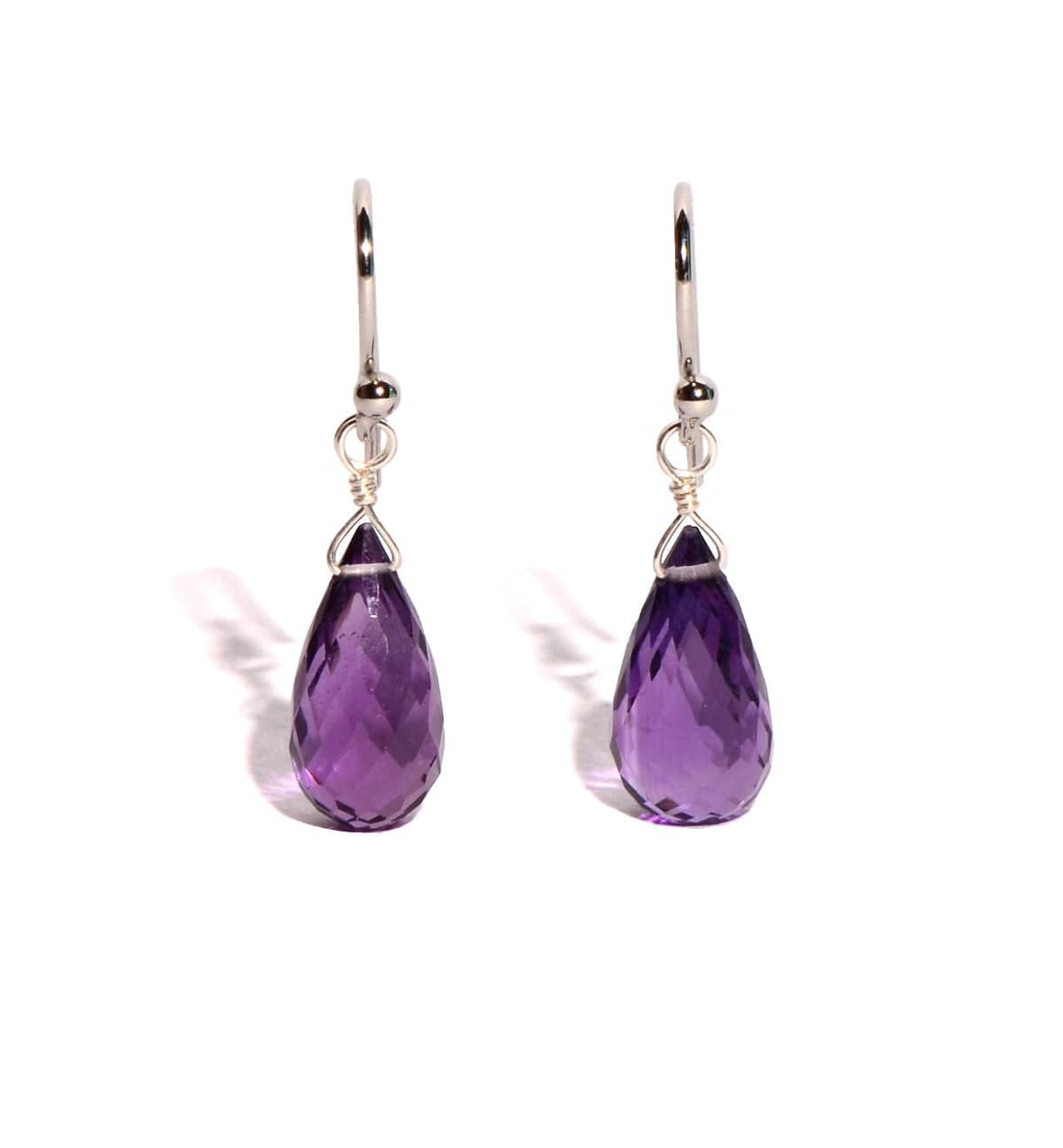 Amethyst Sterling Silver Earrings