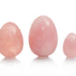 Rose Quartz Yoni Egg Set - Polished