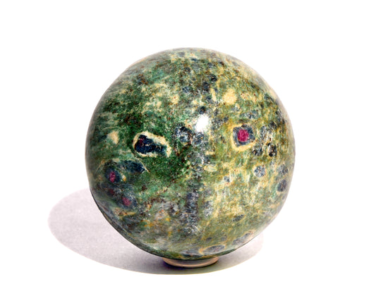 Ruby in Fuchsite Sphere - Polished