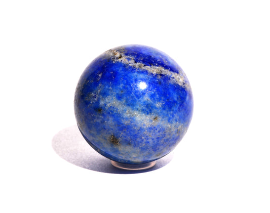 healing crystals: lapis lazuli sphere - polished