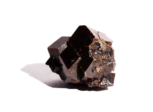 Faceted Garnet Crystals in Raw Form