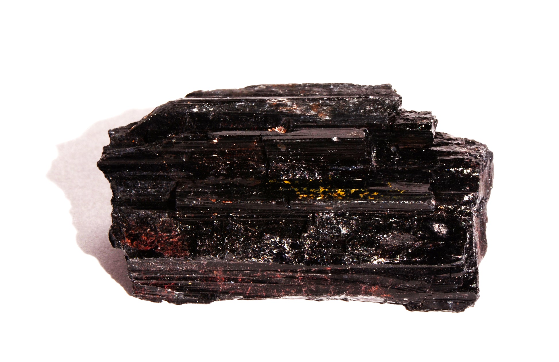 healing crystals: black tourmaline raw form