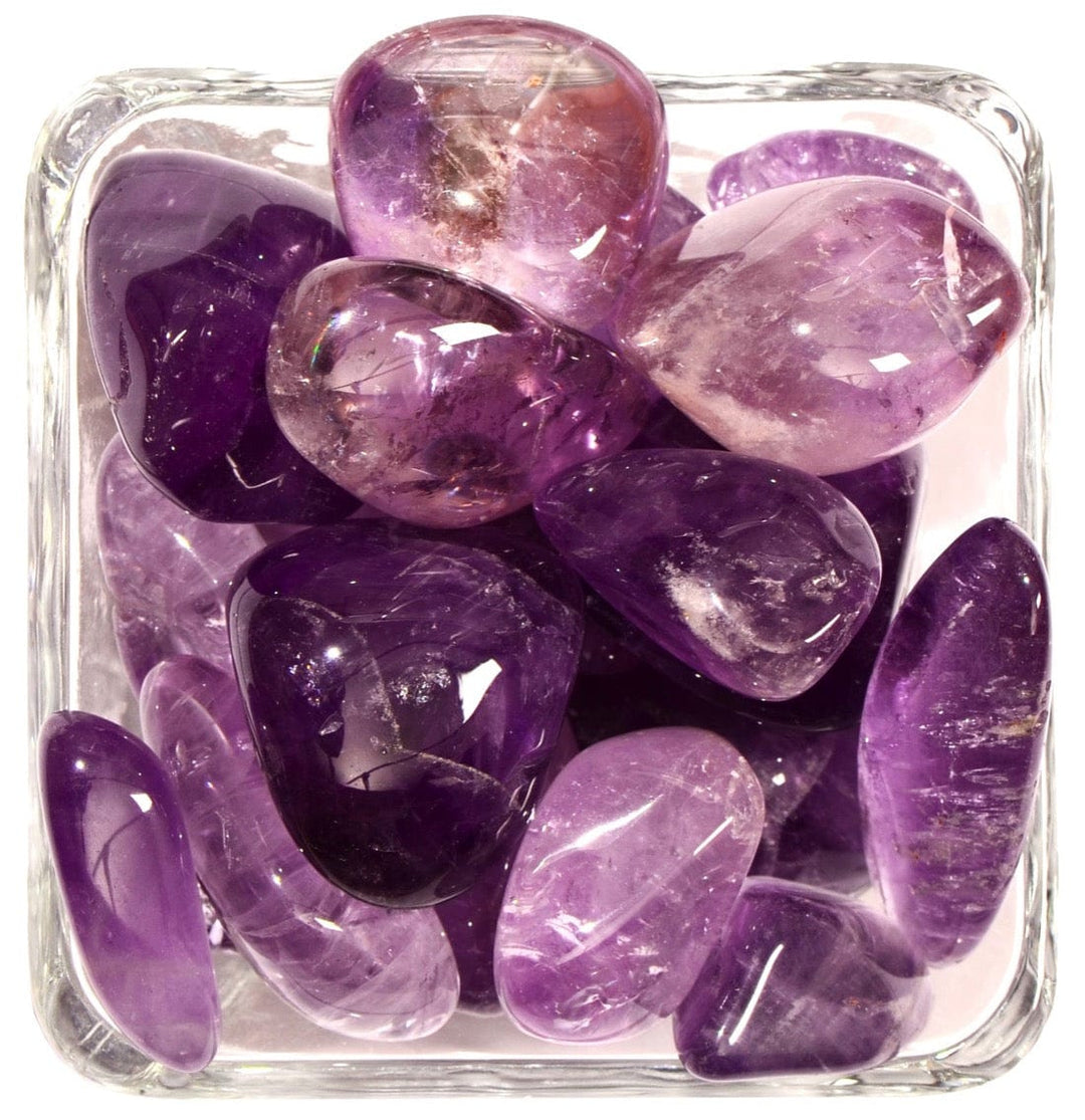 Purple Amethyst Tumbled Stone