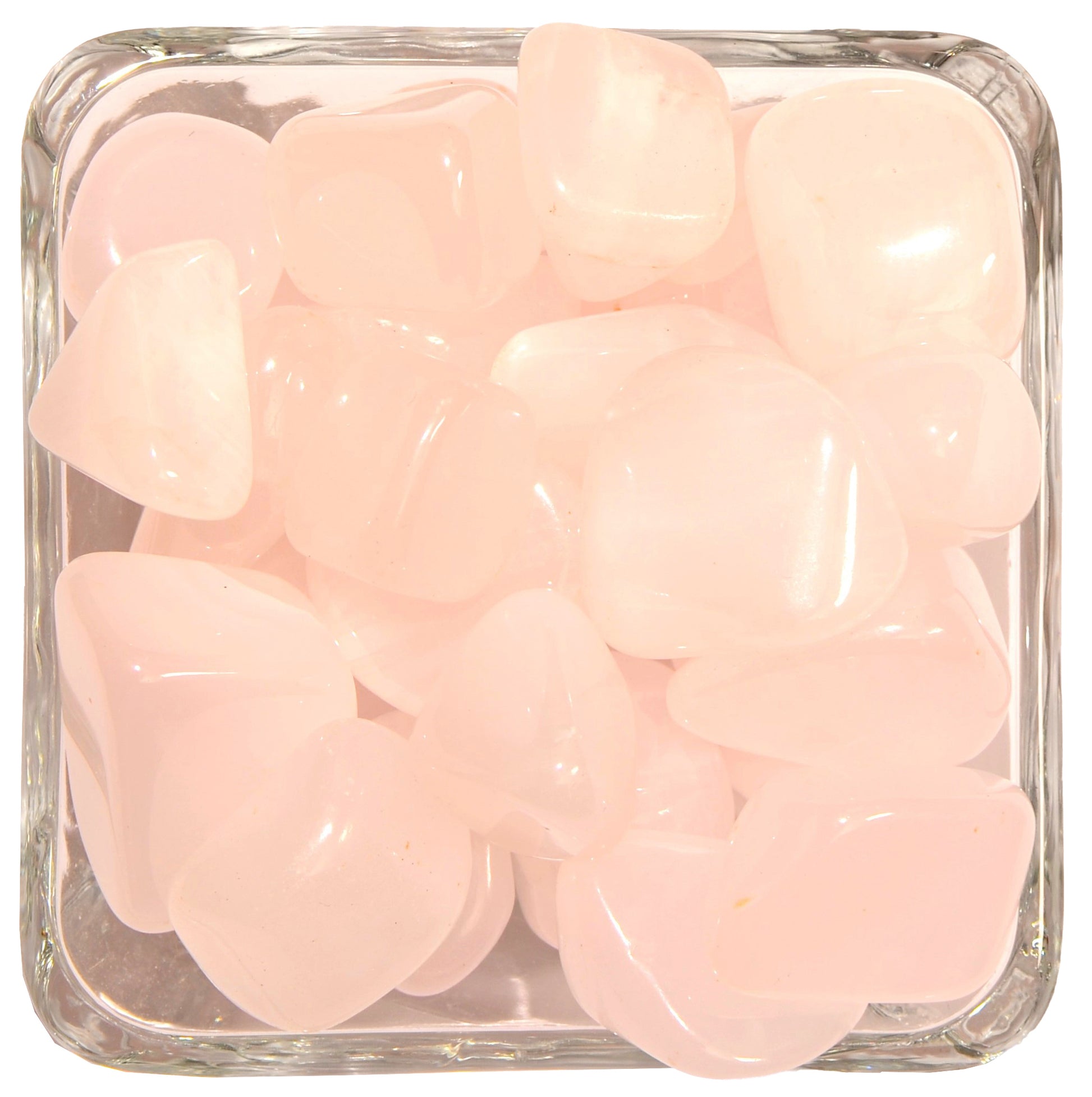 Pink Calcite Tumbled Stone - Polished