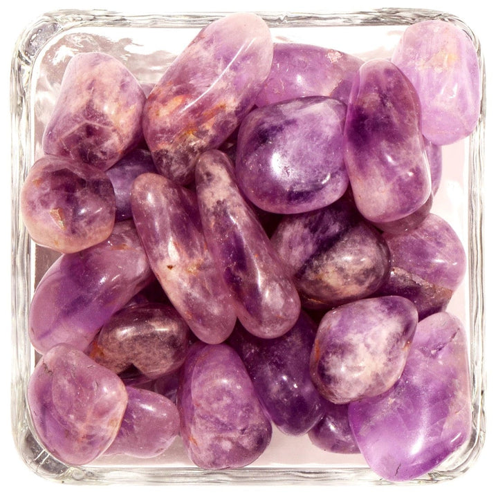 Purple Amethyst Tumbled Stones