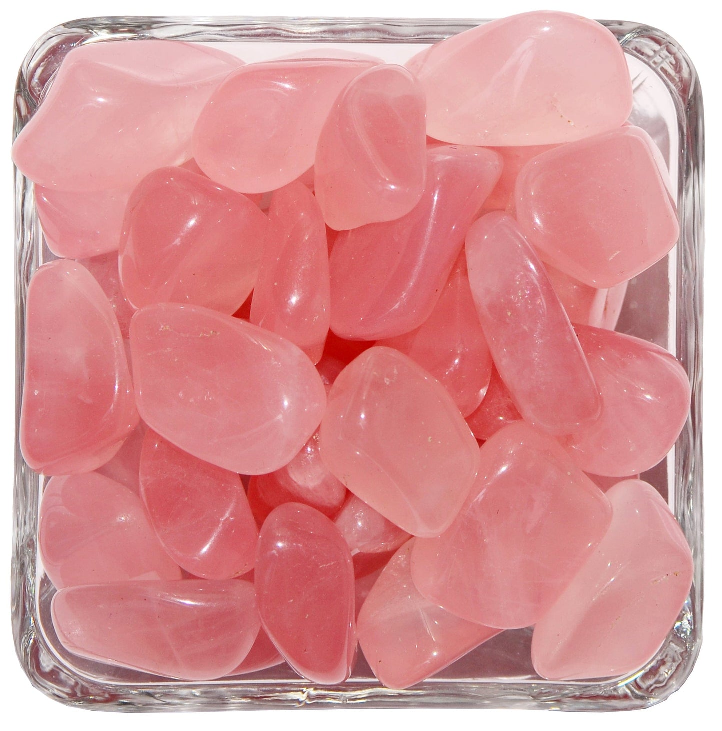 Rose Quartz Tumbled Stone - Polished