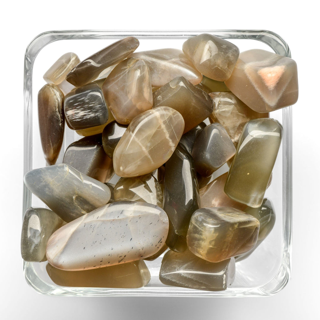 Moonstone Tumbled Stone - Polished