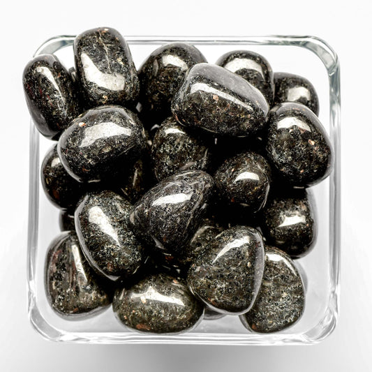 Nuummite Tumbled Stone - Polished