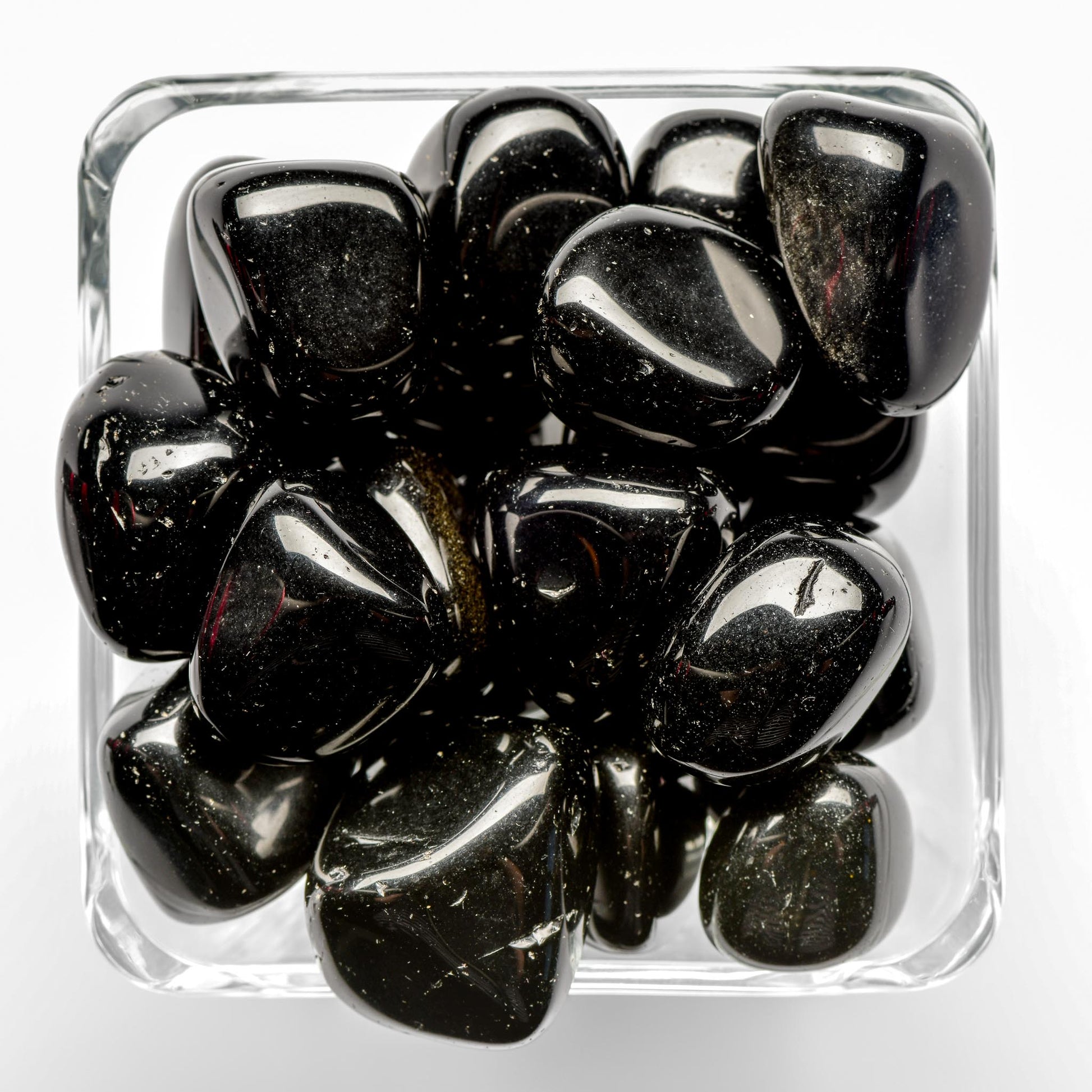 Obsidian Tumbled Stone - Polished