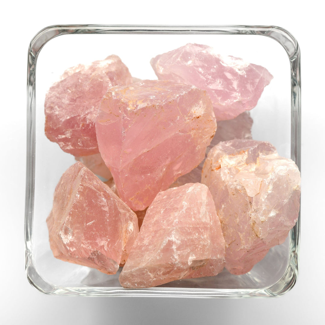 Rose Quartz Raw Tumbled Stone